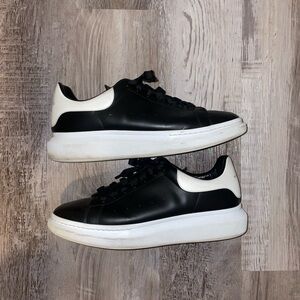 Alexander McQueen Black and White Sneakers
